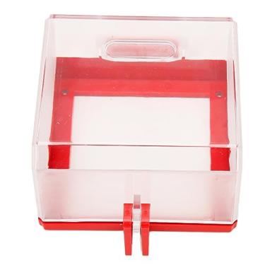 Imagem de ZJchao Tampa do Interruptor de Parada de Emergência, Protetor de Botão Transparente LOTO Com Material de PC, para Uso Industrial de Bloqueio de Segurança de Equipamentos Elétricos