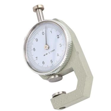 Imagem de GLOGLOW Ferramentas de Couro Tamanho Pequeno Fácil de Transportar Ferramenta de Medição de Espessura para Joias Couro Folha de Metal Papel Filme Medidor de Espessura, Micrômetro Digital