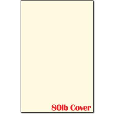 Imagem de Cartolina, 28 x 43 cm, creme de 36 kg - 25 folhas