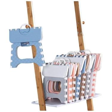 Imagem de Banqueta Banquinho Dobrável De Plástico Resistente Para Viagem(ALEAROTIO,Ifintil)