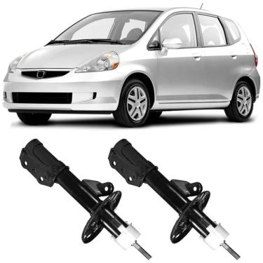 Imagem de 2 Amortecedor Honda Fit 2004 a 2008 Dianteiro Nakata