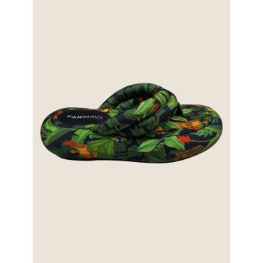 Imagem de Chinelo Flatform Katita Farm Cor:;Tamanho:36-Feminino