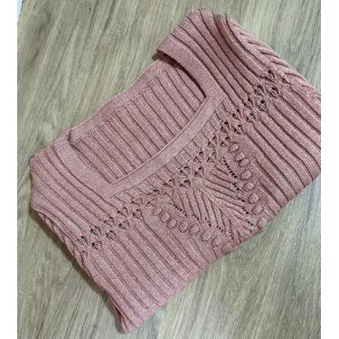 Imagem de Cropped - Tecido modal com muito elastano (Rose) - Maricota Style Moda