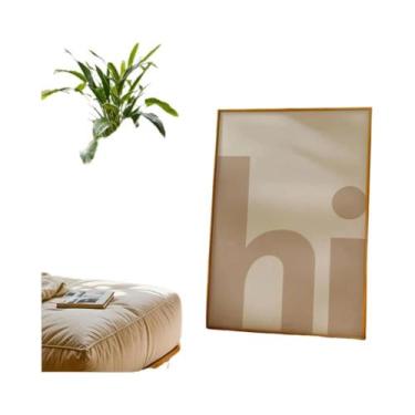 Imagem de Pôster Moderno OH HI OK Impressão Em Canvas Arte De Parede Para Quarto