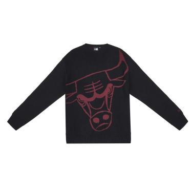 Imagem de MOLETOM NEW ERA CARECA CHICAGO BULLS NBA PRETO-Unissex