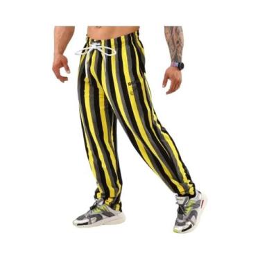 Imagem de Calças Esportivas Casuais Respiráveis Em Malha Impressa Em 3D Para Adu