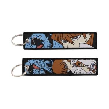 Imagem de Chaveiro Unissex De Anime Bordado Para Motocicletas E Carros Acessório