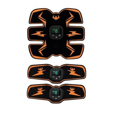 Imagem de Estimulador muscular eletrônico, estimulador abdominal, estimulador muscular abdominal EMS, treinador muscular, equipamento recarregável por USB para abdômen/braço/perna, equipamento estimulador