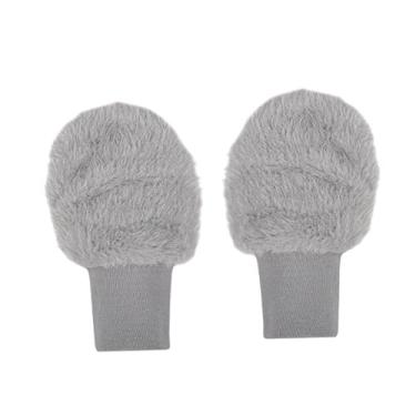 Imagem de Pegciuho Luvas de Golfe de Inverno, Luvas Curtas, Acessórios Esportivos, Decorativas, Modernas, com Tela Sensível Ao Toque, Quentes, para Mulheres, Presentes P, Cinza