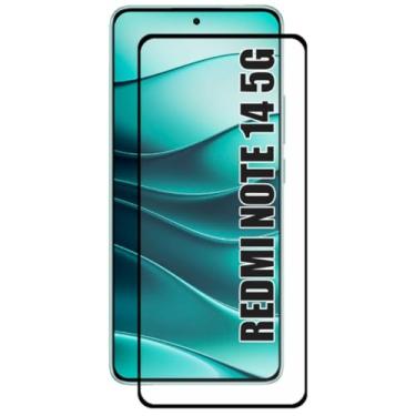 Imagem de [GL CASES] Película Para Xiaomi Redmi Note 14 Vidro Temperado Anti Impacto Risco 3D 9H Pelicula Xiaomi Redmi Note 14 Protetor De Tela Com Cobertura Total + Kit De Limpeza