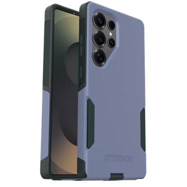 Imagem de OtterBox Capa para Samsung Galaxy S25 Ultra (apenas) - Série Commuter - Orchid Reef (azul e verde) - fina e resistente - adequada para bolso - com proteção de porta