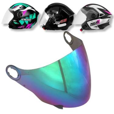 Imagem de Viseira New Liberty 3 / New Atomic / Joy 23 - Polivisor, Camaleao