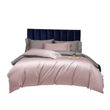 Imagem de THJKUPO Jogo de cama com edredom macio para hotel de outono/inverno (200 x 230 cm)