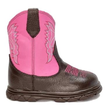 Imagem de Bota Texana Country para Bebê em Couro Legítimo Linha New Baby Kapell