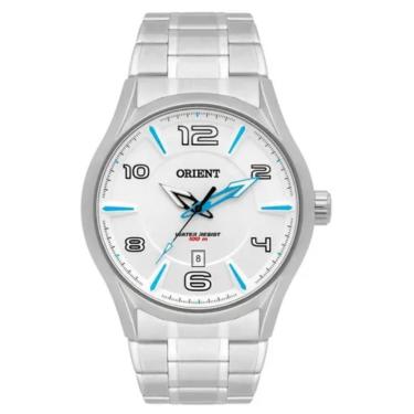 Imagem de Relógio Orient Masculino Prata MBSS1318 S2SX