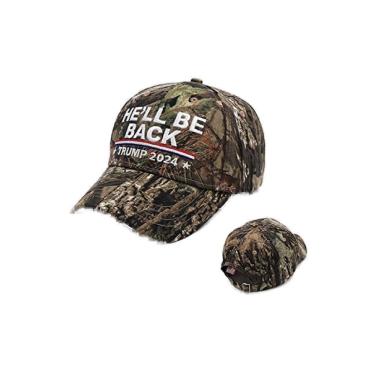 Imagem de Boné Novo Donald Trump 2024 Bonés De Beisebol