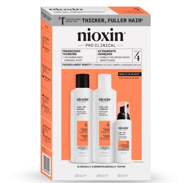 Imagem de Nioxin Sistema 4 Kit c/ Shampoo 150 ml+Condi 150ml+Trat 40ml
