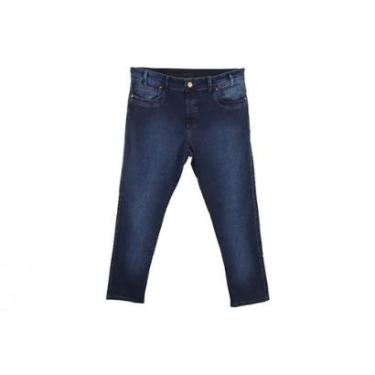 Imagem de Calça Bivik Jeans Extra Grande Azul - Masculino-Masculino