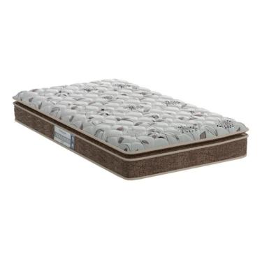 Imagem de Colchão Solteiro Espuma D45 -20 Pródormir Advanced Pillow Top Brown (78x188x24) - Probel