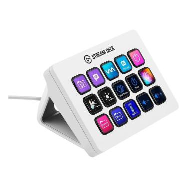Imagem de Mesa Controladora Streaming Elgato Stream Deck MK.2, 15 teclas LCD, USB, Branco - 10GBA9911-Unissex