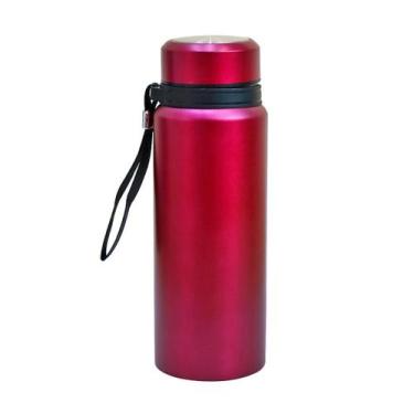 Imagem de Garrafa isotérmica inox com infusor 650ml para água e chás - Kit Girl,
