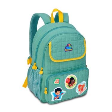 Imagem de Mochila Costas Infantil Três Palavrinhas Bolsa Escolar Crianças - Clio