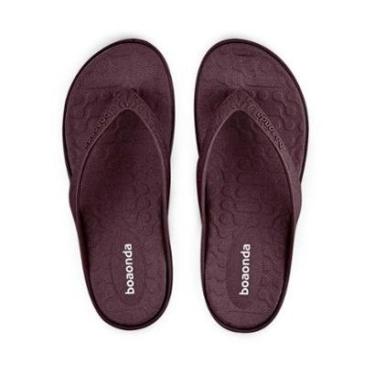 Imagem de Chinelo Ortopédico Boaonda Lily Alta Absorção de Impacto Conforto-Feminino