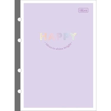 Imagem de Tilibra Tiliflex - Refil Para Caderno Argolado Colegial Happy, 80 Folhas
