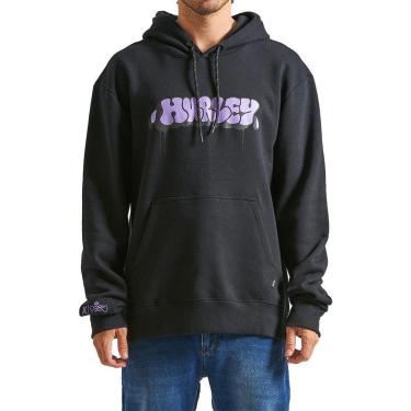 Imagem de Moletom Hurley Canguru Bomb WT24 Masculino-Masculino