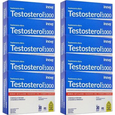 Imagem de Kit 10X Testosterol 1000 - 30 Comprimidos - Inove Nutrition-Masculino