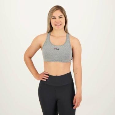 Imagem de Top Fila Nadador Essential Feminino Cinza-Feminino