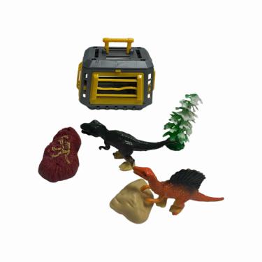 Imagem de CJT PLAYSET DINOSSAURO NA JAULA BRINK+