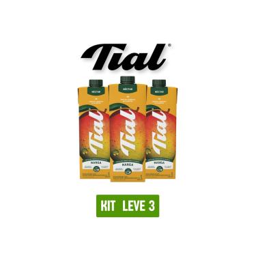 Imagem de Suco Nectar Tial Manga 1L  - Kit 3 Unid