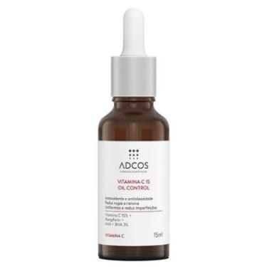 Imagem de Sérum Facial Rejuvenescedor Adcos Vitamina C 15% Oil Control 15ml-Unissex