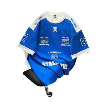 Imagem de Camiseta Masculina De Manga Curta Com Estampa 3D Verão 2025 Roupa Espo