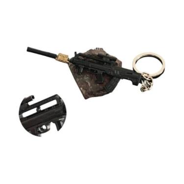 Imagem de Chaveiro Modelo De Mini Arma Areha AEK PK16 T88 VSS Sniper Em Liga Met