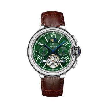 Imagem de Relógio Masculino Automático Mecânico De Luxo Em Aço Inoxidável À Prov