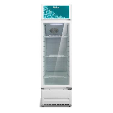 Imagem de Expositor Vertical Philco 309 Litros Porta de Vidro Branco PRE319 – 127 Volts