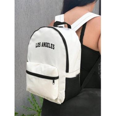 Imagem de Mochila Small LOS ANGELES Bolsa Escolar Trabalho Viagem Mala Faculdade