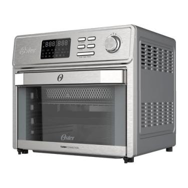 Imagem de Forno e Fryer Oster 25L Multifunções 10 em 1 OFOR250, Prata, 110V