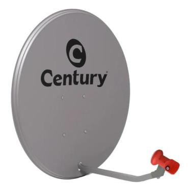 Imagem de Antena parabolica century 60cm banda ku (cinza)