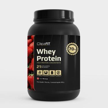 Imagem de Whey Protein Concentrado 100 WCP com 70 por cento de proteína pura 900gr-Unissex