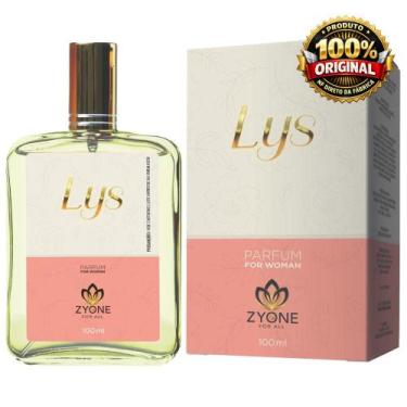Imagem de Lys Perfume Feminino 100ml Alta Fixação Parfum Ref. Lily - Zyone Cosme