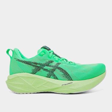 Imagem de Tênis Asics Novablast 5 Masculino, Verde, Preto, 41