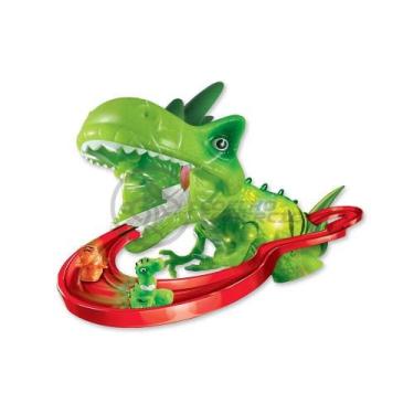 Imagem de Brinquedo Pista Animal Prehistoric The Tunnel Eletrônico com Som e Luz