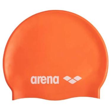 Imagem de Touca Para Natação Classic Silicone Arena, Laranja