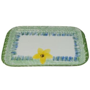 Imagem de Bandeja Retangular 38cm - Dec Primavera - Porcelana Bot Art, 0