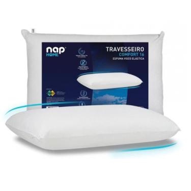 Imagem de Travesseiro Comfort Viscoelástico D40 48X68cm - Nap