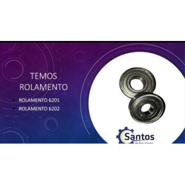 Imagem de Rolamento de máquina industrial - Santos, 250g, P