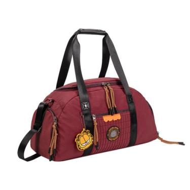 Imagem de Bolsa sacola meia viagem Garfield Compartimento p/ calçados - BM GIFTS